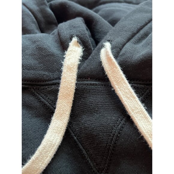 Ralph Lauren Black Pullover Hoodie With Red Logo Drawstring Hood & Kangaroo Pock - Picture 10 of 14